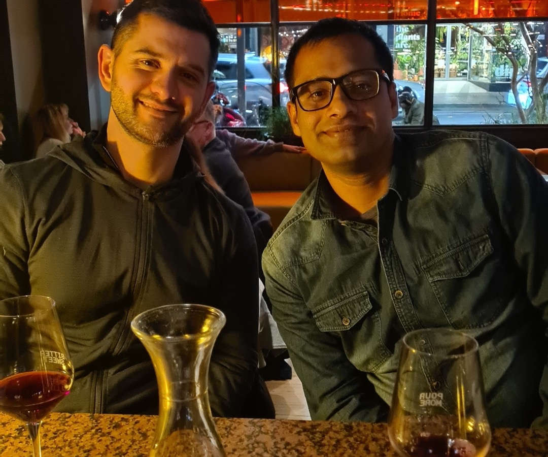 Byte Digital at a client dinner meeting