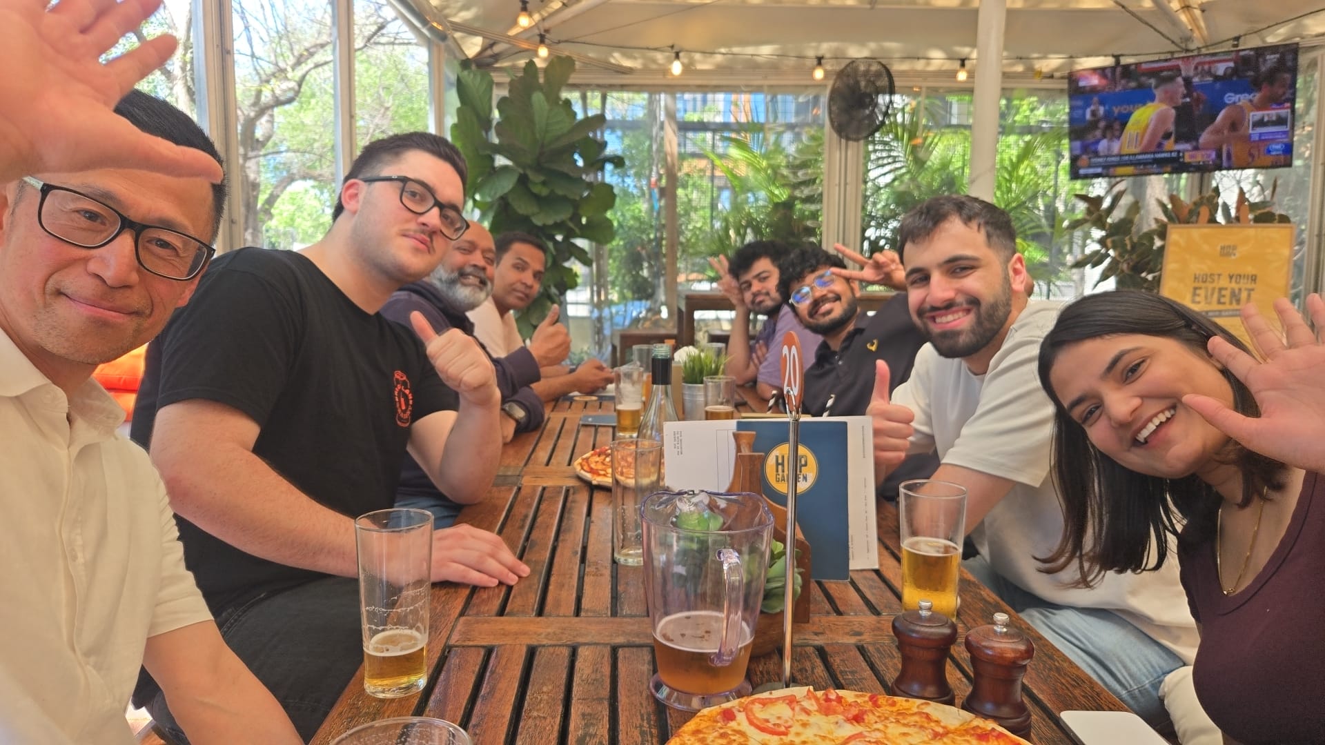 Byte Digital team collaborating at an event